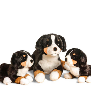 Chien Ferdinand, famille peluche réaliste, La Pelucherie
