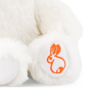 Peluche ours blanc pour enfant et bébé 