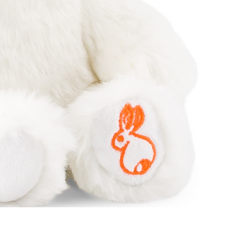 Peluche ours blanc pour enfant et bébé