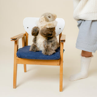 Animal de la montagne, jouet en peluche, garantie à vie, fabriqué en Italie, La Pelucherie
