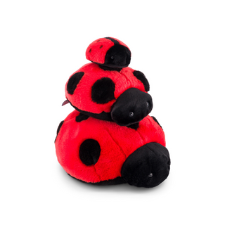 Ma peluche Coccinelle Lily, garantie à vie, made in Italy, La Pelucherie