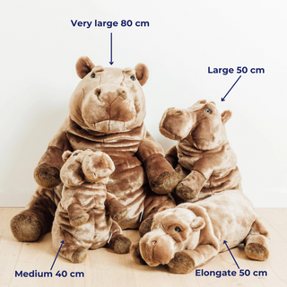My Edgar Hippopotamus plush