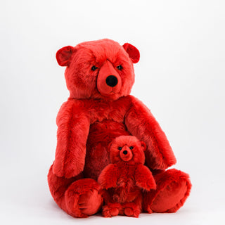 Photo de famille ours Jules, La Pelucherie marque française