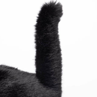 Détails peluche chat Gustave réaliste, La Pelucherie