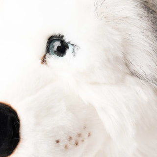 Chien Husky très réaliste fait main