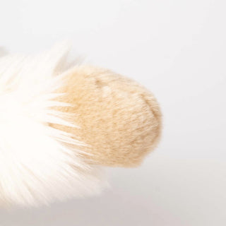 Détail des peluches réaliste de la pelucherie
