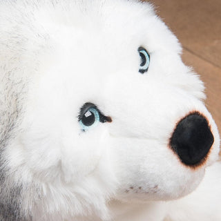 Ma peluche Husky chien détail et réalisme