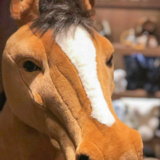 Ma peluche Cheval géant et son Poulain