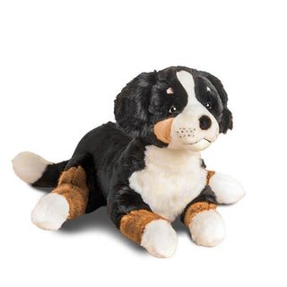 Ma peluche Chien Ferdinand allongé pour petit et grand, La Pelucherie
