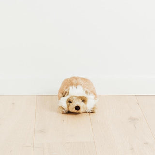 Adorable hérisson en peluche, vue de face, lavable en machine, marque française, La Pelucherie