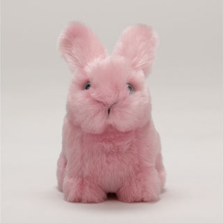 Peluche lapin Léon cousue main, La Pelucherie
