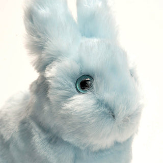 Détails peluche lapin vue de face, La Pelucherie