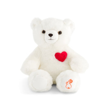 Peluche Ours Nounours Rose Vintage - La Pelucherie Champs Elysées Paris - 30cm