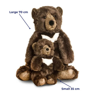 Ma peluche Ours brun Gabin