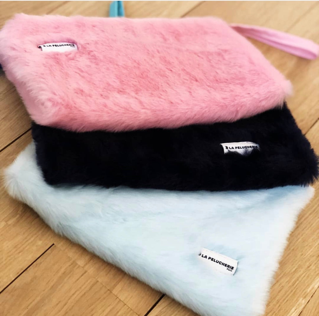 Pochette Knödel En Fausse Fourrure Plissée - Style Nuage Vintage Et Douillet | Sac à Main Moelleux Pour Femme