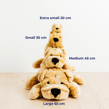 Hector – Realistic Plush Dog – Shar Pei - La Pelucherie