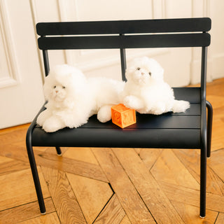 Chat peluche La Pelucherie, jouet pour enfant fabrication artisanale 