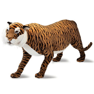 My giant tiger plush La Pelucherie