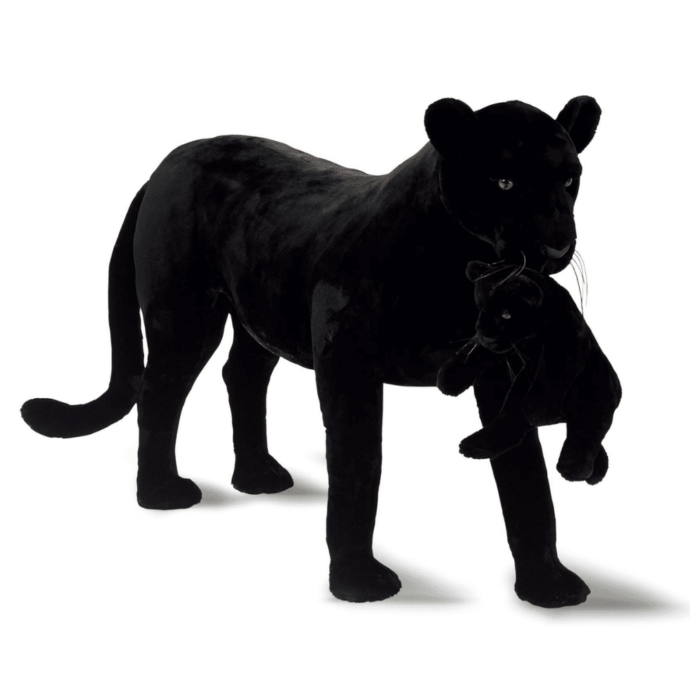 Giant Panther soft toy High end French brand La Pelucherie